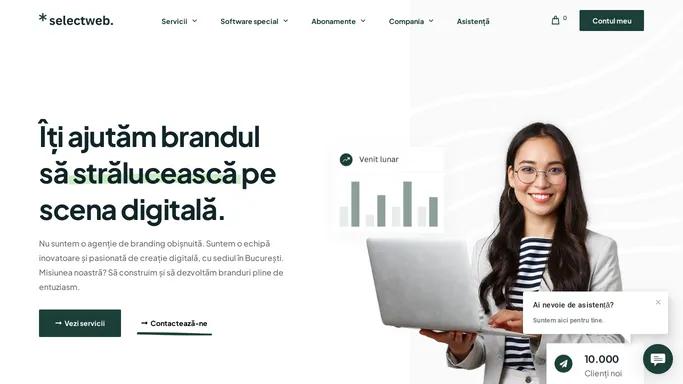 Creare Site Prezentare Profesional, eCommerce, Marketing Digital