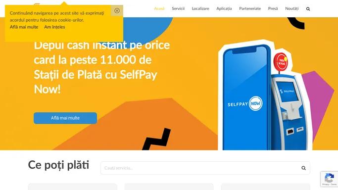 SelfPay | Statie de plata