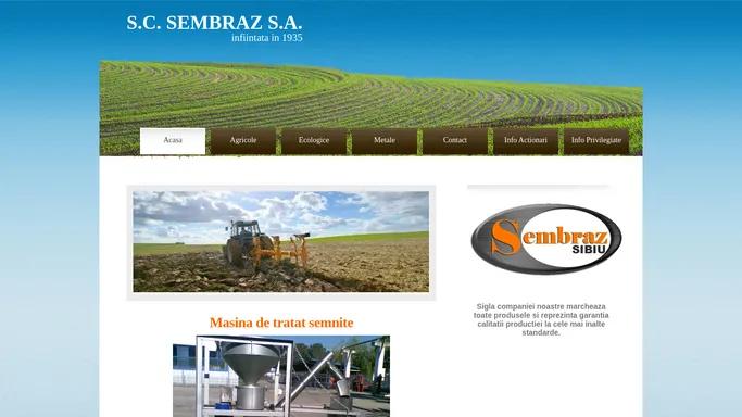 S.C. SEMBRAZ S.A. - Home