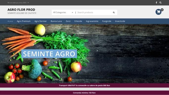 AGRO FLOR PROD – Seminte Legume de calitate