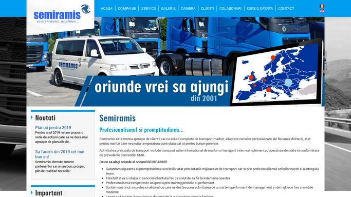 Semiramis,firma de transport international