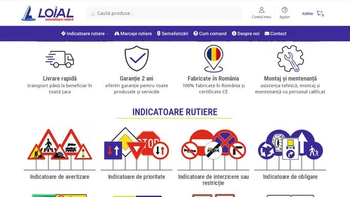 Semnalizare rutiera - solutii complete - magazin online