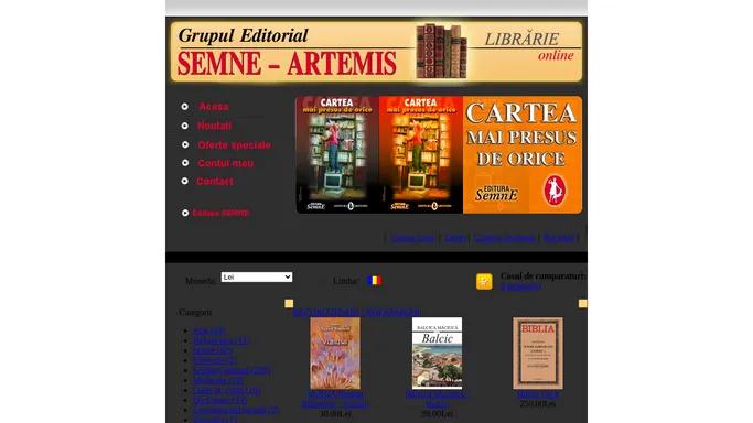 Editura Artemis / Editura Semne - Librarie online