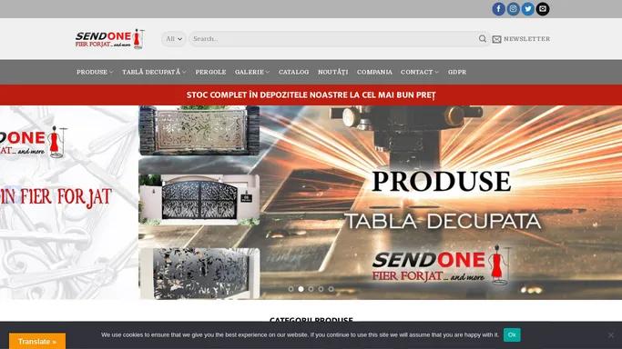 Elemente Fier Forjat | Fier Forjat | Tabla Decupata | Sendone