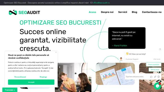 Optimizare SEO Bucuresti - Seo-Audit.ro