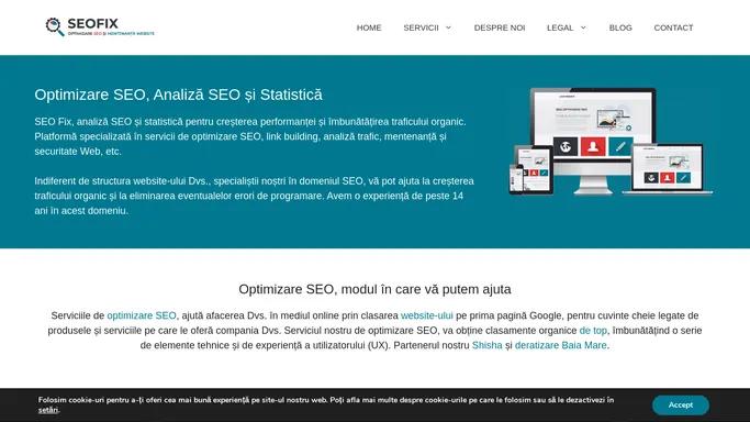 SEO Fix, Optimizare SEO si Statistica, cresterea performantei