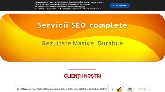 Consultanta SEO optimizare site Google - Seosfera.ro