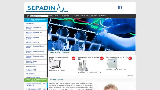 SEPADIN - Aparatura de laborator