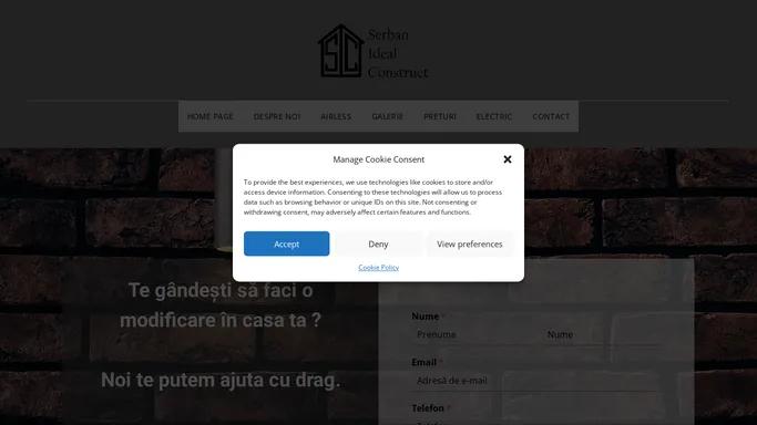 SERBAN IDEAL CONSTRUCT S.R.L – Serban Ideal Construct