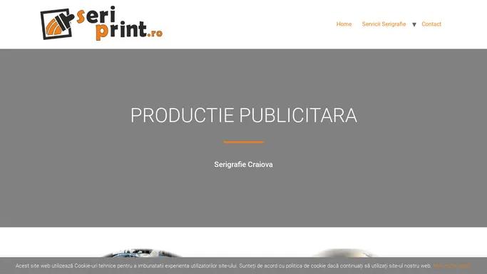 Servicii Serigrafie - Seriprint Craiova