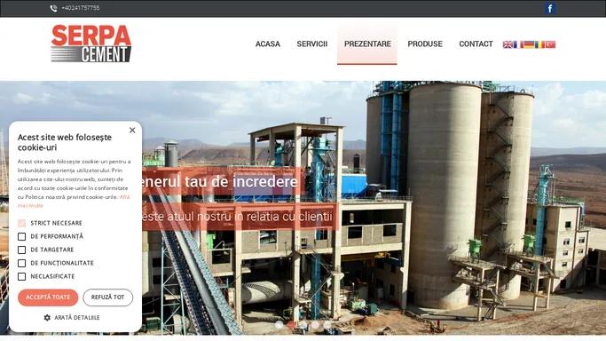 SERPA Cement | Importator-Distribuitor I Ciment alb & Calcita micronizataSERPA Cement | Importator-Distribuitor I Ciment alb & Calcita micronizata