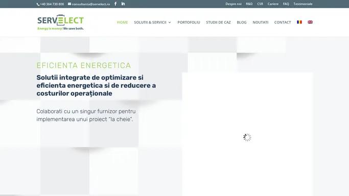 Eficienta energetica - Solutii de optimizare consumurilor energetice