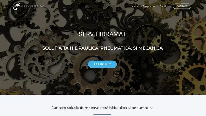 Serv Hidramat - Hidraulica si Pneumatica