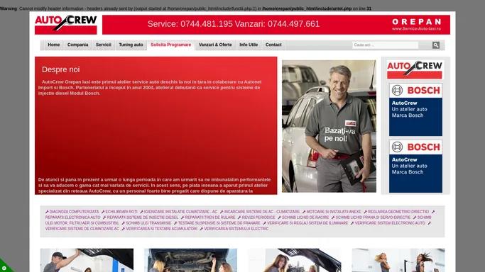 Bun venit la Service Auto Iasi Multimarca AutoCrew Orepan