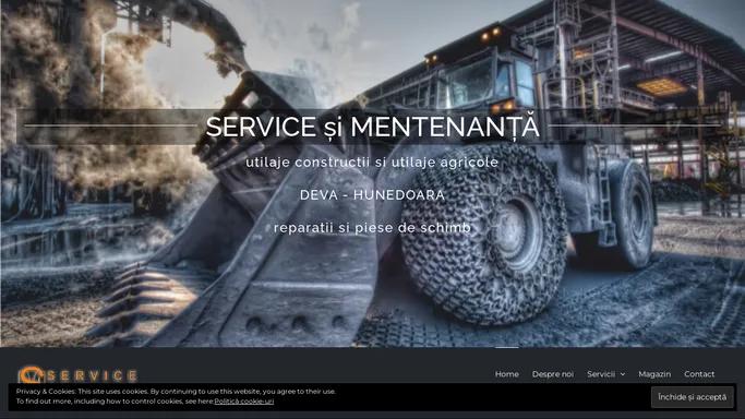 DEUTZ - SERVICE SI MENTENANTA UTILAJE DEVA