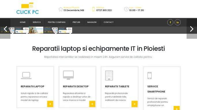 Service Calculatoare Ploiesti - Reparatii laptop si desktop