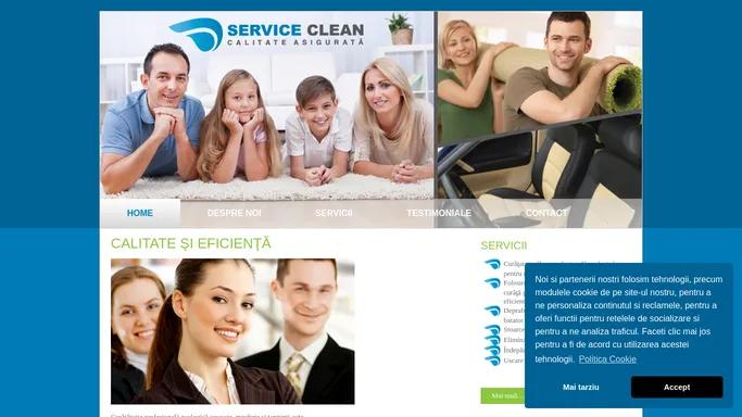 Home | ServiceClean - Curatatorie profesionala ecologica