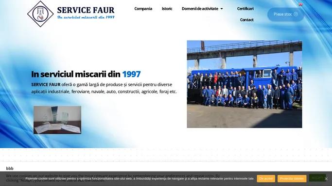 Service Faur - reparatii si piese de schimb motoare diesel, cutii de viteze