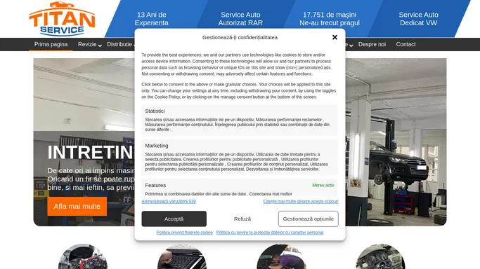 Service Auto Bucuresti - Reparatii Auto, Service Titan