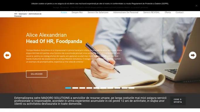 Servicii HR – HR – Salarizare – Administrare de Personal