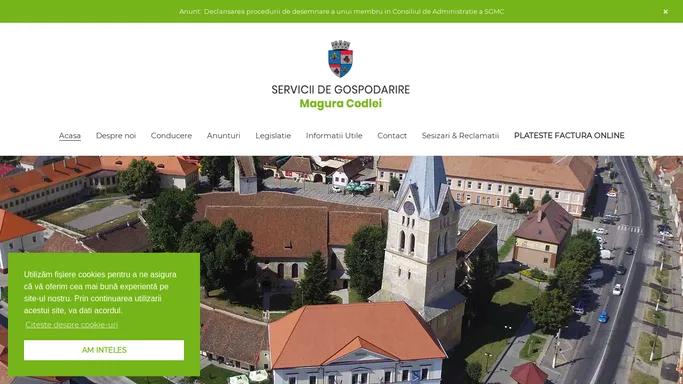 Servicii de Gospodarire Magura Codlei | Salubrizare Municipiul Codlea