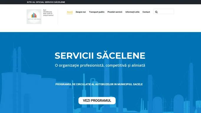 Servicii Sacelene – Esti intotdeauna bine venit in orasul nostru!