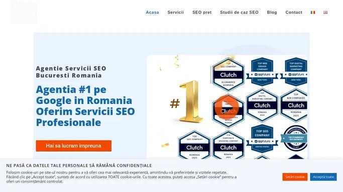 Agentie Servicii SEO Bucuresti Romania :Optimizare profesionala