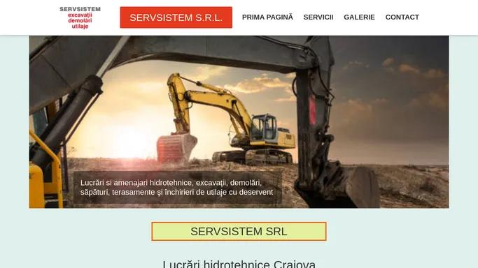 Lucrari hidrotehnice Craiova | Excavatii, demolari, terasamente