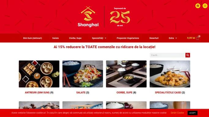 Shanghai Delivery – Mancare chinezeasca cu livrare gratuita in Cluj-Napoca