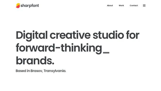 Sharpfont - Web3 Creative Studio