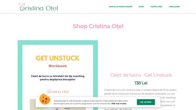 Cristina Otel – Shop