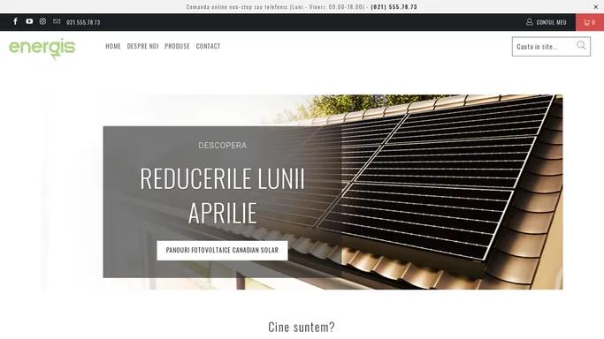 Magazin online sisteme fotovoltaice si panouri solare