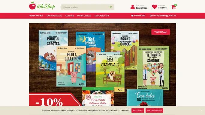 Kilostop Junior Shop - Resurse nutritie pediatrica