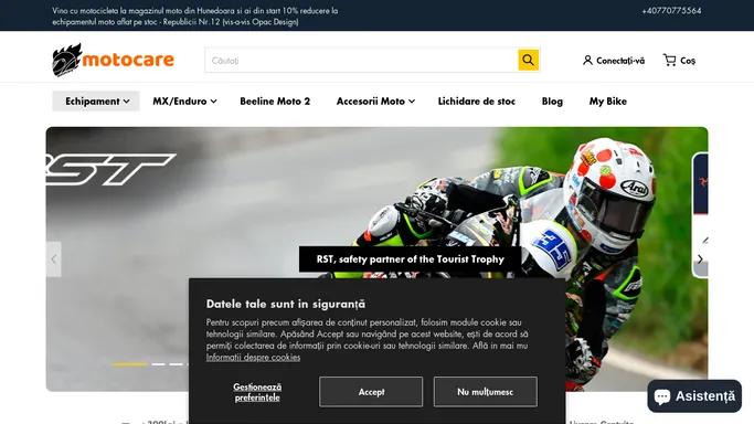 Echipamente, consumabile, piese si accesorii moto
