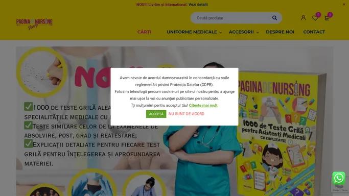 Magazinul Pagina de Nursing: Totul pentru a fi un asistent medical de succes