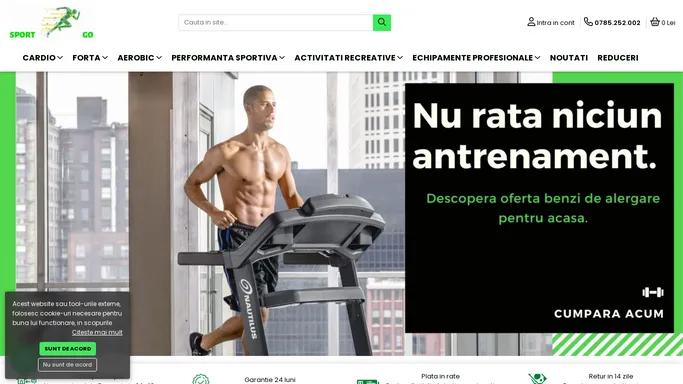 Sport Go Romania - Echipamente Fitness si Articole Sportive