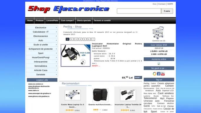 ShopEletronice.ro - Shop, Magazin online electronice