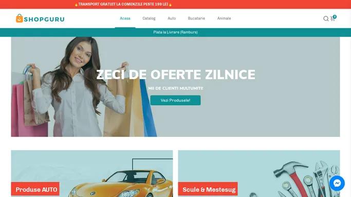 ShopGuru - Cadouri Minunate, Produse Inovative