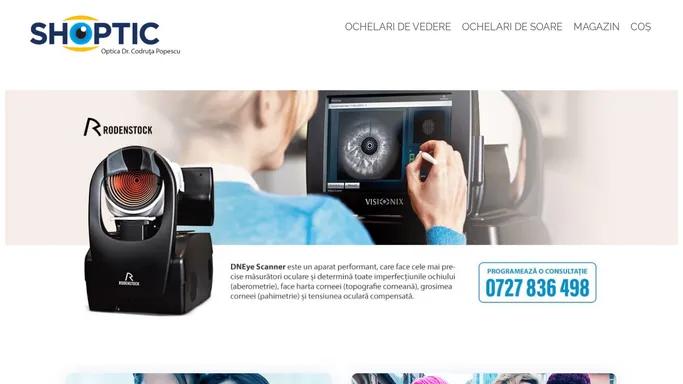 Shoptic – Optica – dr. Codruta Popescu