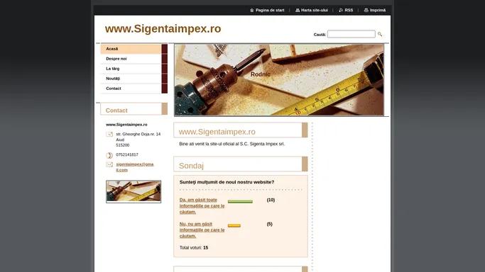 www.Sigentaimpex.ro