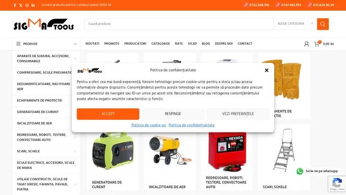 Sigma Tools – Magazin Online de scule