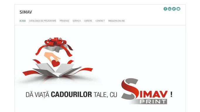 SIMAV – PRODUCTIE TIPOGRAFICA