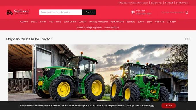 Piese Tractor Import – Simlorex S.R.L – O piesa pentru utilajul tau!