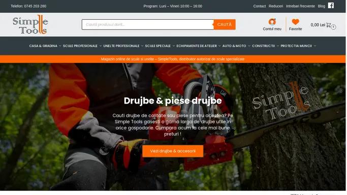 Magazin Online de scule si unelte - Simple Tools