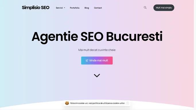 Agentie SEO Bucuresti - Simplisio SEO