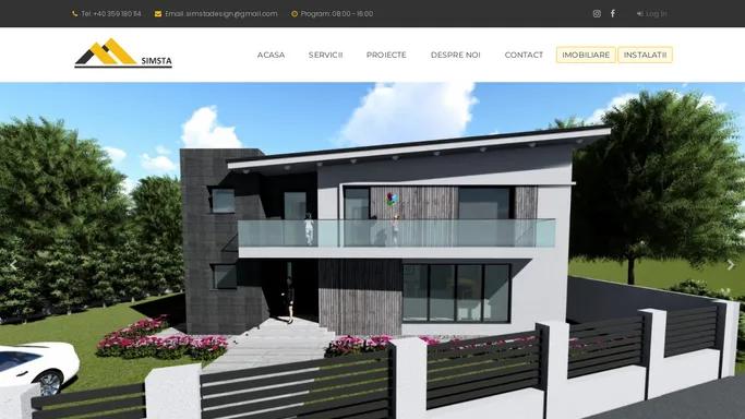 Simsta Design | Servicii de proiectare pentru viitoarea dumneavoastra casa