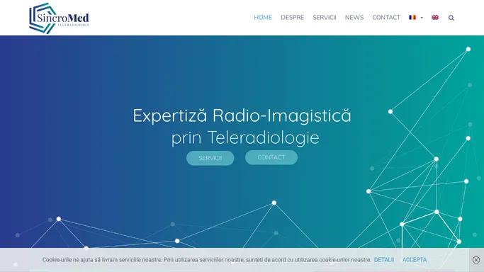 Servicii de Radio-Imagistica oferite exclusiv prin Teleradiologie | SincroMed