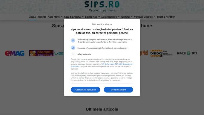 Sfaturi, Topuri si Recenzii, Promotii | Sips.ro