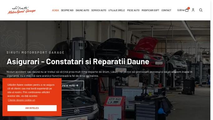 Service Auto Tulcea - Siruti Motor Sport Garage