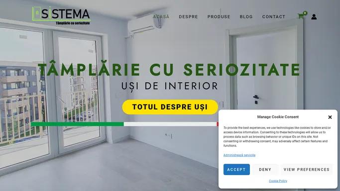 SistemaProd – Usi interior